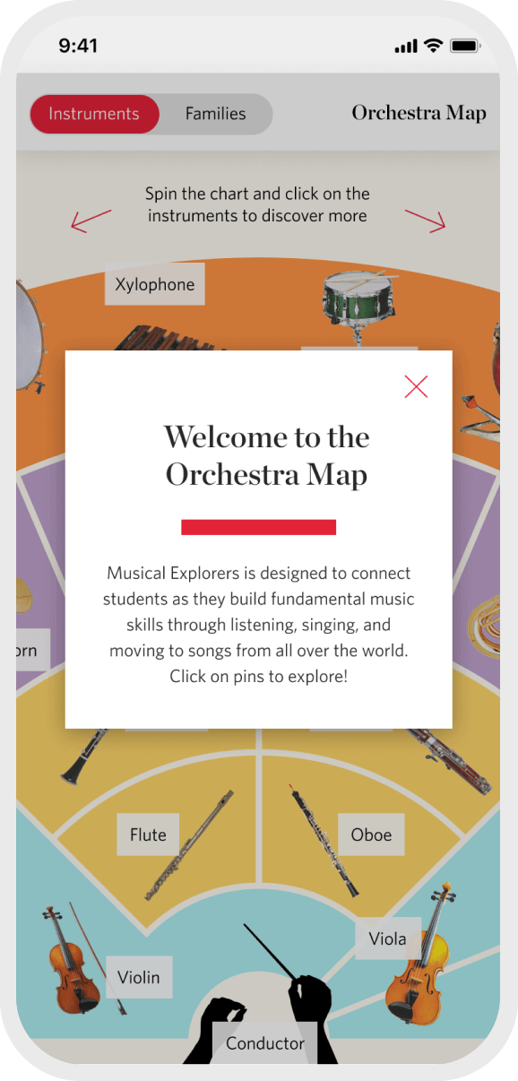 Orchestra Map mobile 1