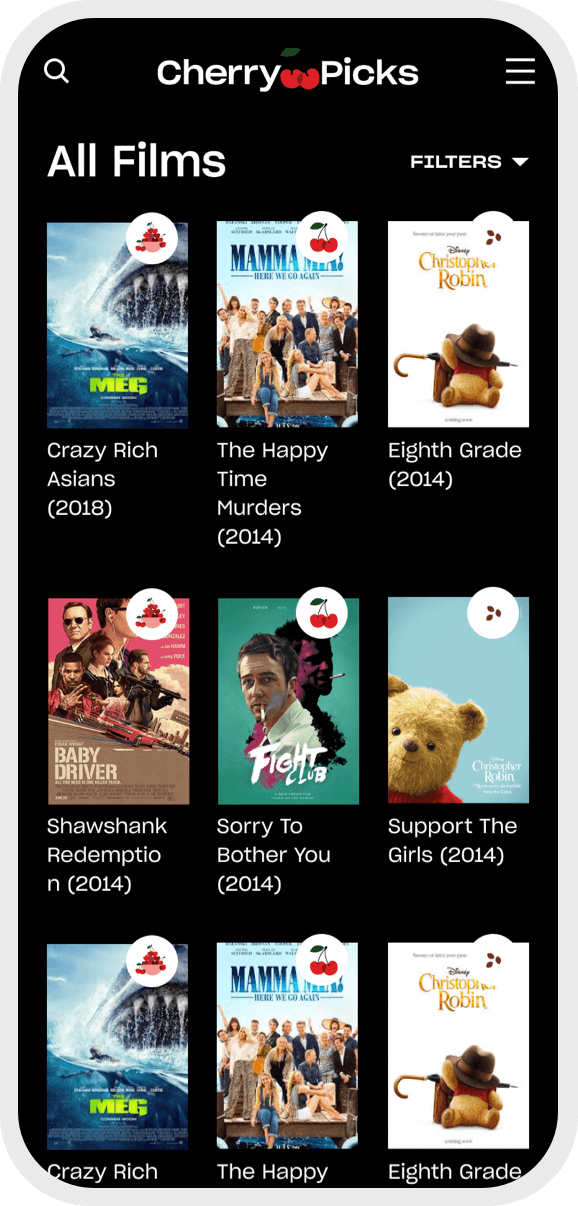 Cherrypicks mobile films