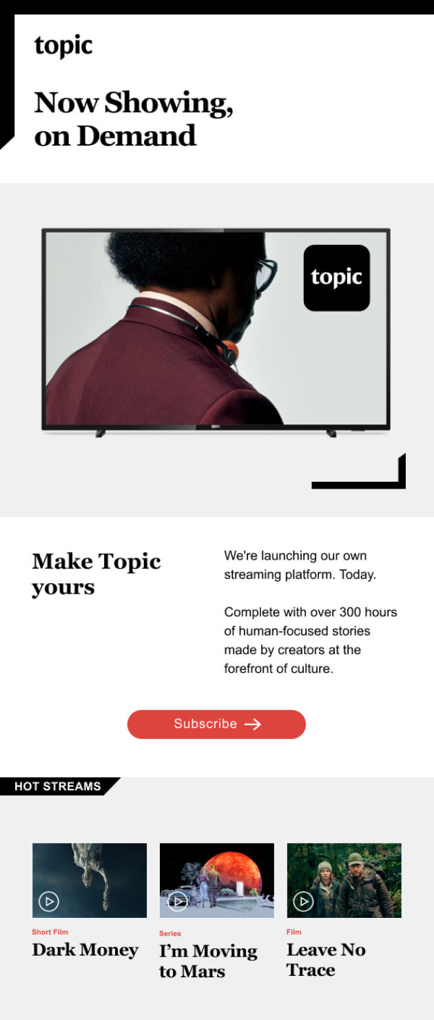 Topic Design Site Image