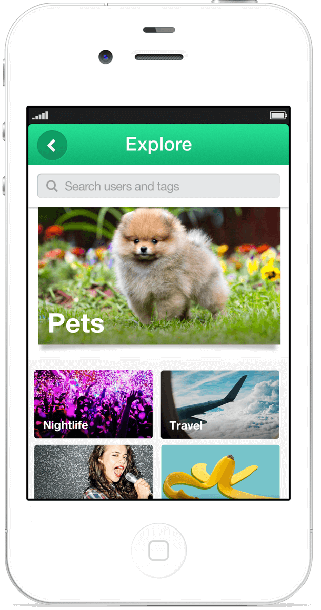 Vine mobile screenshot
