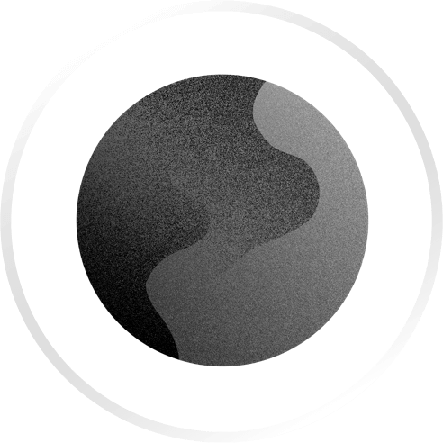 digital design of abstract planet